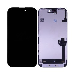 Touch+Display Apple iPhone 16 con IC Reemplazo Option (JK FHD) Negro